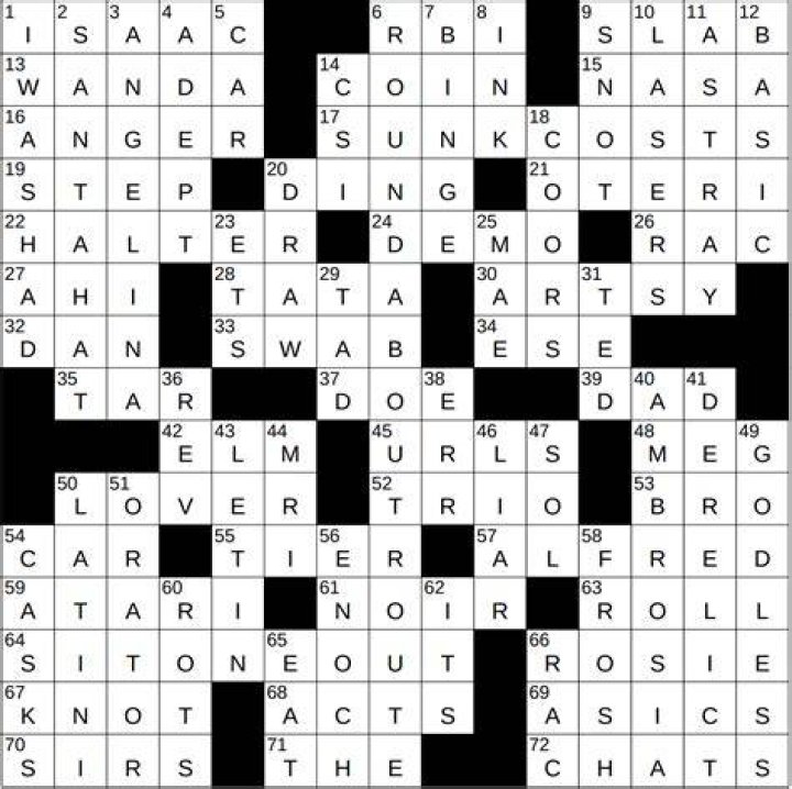 Criticism of Narcissus (Carly Simon) NYT Crossword Clue