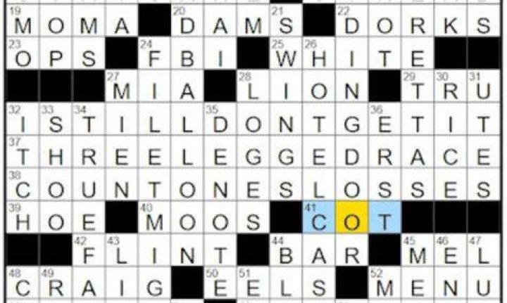 Headquarters crossword clue NYT