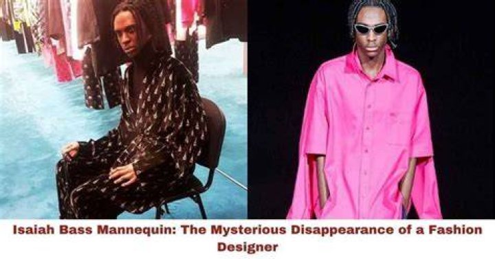 Isaiah Bass's Mysterious Disappearance And Its Impact On Fashion